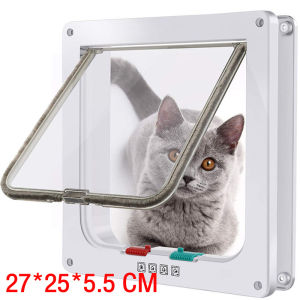 ประตูสัตว์เลี้ยง ประตูแมว ประตูสำหรับสัตว์เลี้ยง สำหรับน้องหมา น้องแมว เข้าออก 2ทาง