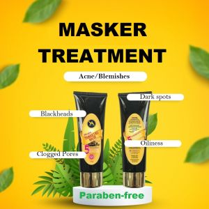 Magic Tamarind Mask Men Women Skin Care Masker Kulit Wajah Muka Minyak Parut Jerawat Blackhead