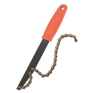 Bike Flywheel Removal Tool 290mm Carbon Steel Construction Ergonomic Grip Cycling Maintenance Professional Use