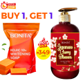 BONITA Kojic Soap x10 Whitening 135G with Niacinamide and Centella Asiatica | Pampaputi for body, reduce acne, antibacterial soap. 