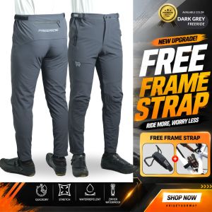Celana sepeda gunung gowes goes pria panjang mtb enduro downhill dewasa terbaru roadbike non padding freeride fastride