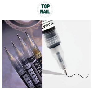 Bút vẽ nét VINIMAY trang trí móng nail chính hãng Cọ ngòi bút vẽ nét chữ ký kẻ