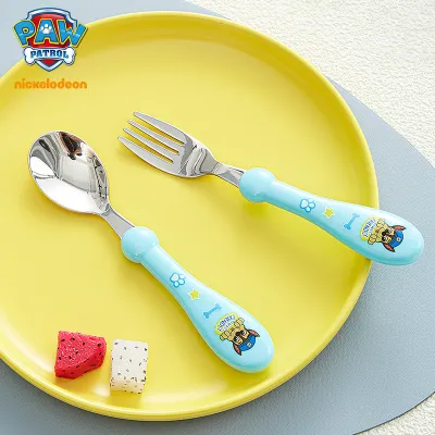 [SG Ready Stock] Childrens Chopsticks Training Chopsticks Baby Chopsticks Practice Chopstick Paw Patrol dogs Fork & Spoons [Little Gems]
