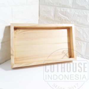 KCH002 Nampan Kayu by CUTHOUSE INDONESIA - baki kotak serbaguna hantaran seserahan wooden tray properti foto | NATURAL WOOD