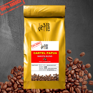 100% Arabica Coffee Beans CARTEL PAPUA. Brazil + Papua New Guinea (BARISTA RECOMMENDED)