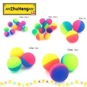 zhuheng 1 10 quả bóng nảy cao ánh trăng bóng nhảy tung hứng co giãn Bóng Nảy đồ chơi ngoài trời vui chơi
