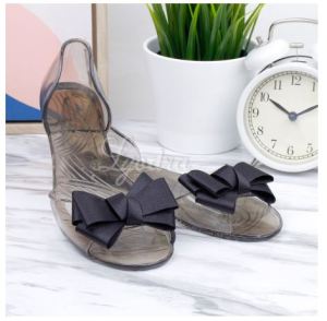 Terlaris Sepatu Cantik Yodra /Lyodra Abella Flat Jelly Shoes importLDR914 Real Pict/Import Premium Quality/Kado Unik