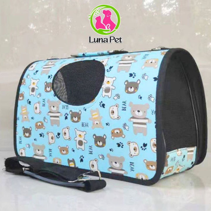 Túi vận chuyển chó mèo Luna Pet TVC01 đi xa tiện lợi ( tặng dây đeo ...