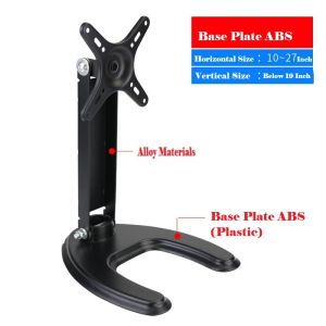 [SG stock❗️❗️] TV Vesa Monitor Holder Mount Arm LCD LED SCREEN Mounting Portable Adjustable Rotation for 12 to 27 inch Home living convenient