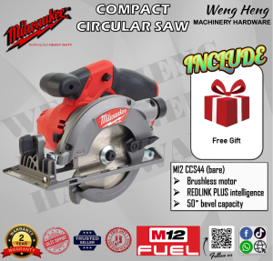 Milwaukee M12 FUEL Compact Circular Saw - Model M12 CCS44