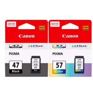 ตลับหมึก CANON PG-47 + CL-57 - BK+CL ของแท้