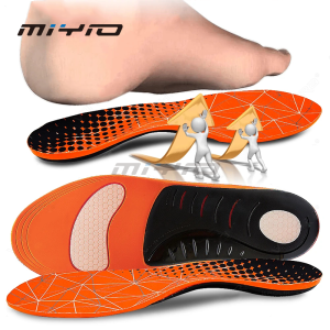 MIYIO 1 Pair Orthotics Insoles Arch Support Insoles Foot Pain Sports Shoes Insert