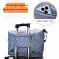 💖SG local stock 💖Travel bag with wheels/Travel bagpack/Luggage bag/Duffle bag/Foldable tote bag waterproof with wheel. 