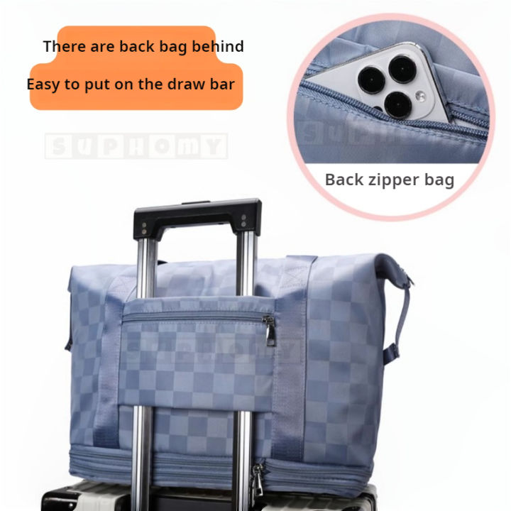 %F0%9F%92%96SG%20local%20stock%20%F0%9F%92%96Travel%20bag%20with%20wheels/Travel%20bagpack/Luggage%20bag/Duffle%20bag/Foldable%20tote%20bag%20waterproof%20with%20wheel%20-%20Image%206