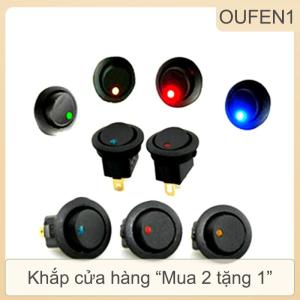 [COD] OUFEN1 Công tắc bật tắt đèn LED chấm tròn cho xe hơi 1 cái bộ mới 12V bán hàng Công tắc bật tắt đèn LED Chấm Tròn 12V cho xe hơi 1 cái bộ mới bán chạy Công tắc bật tắt bật tắt đèn LED chấm tròn cho xe hơi 1 cái bộ mới 12V dụng cụ bán hàng 1 cái bộ m