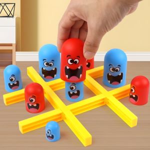 Gobble Game Tic Tac Toe Board Game Fun Toy for Kids by WISHLAND