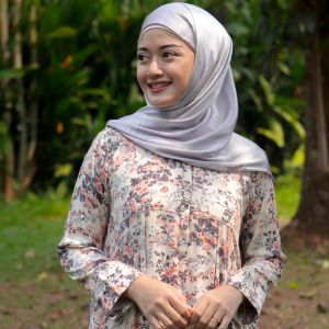 Zihan Gamis Rayon Motif Stylish