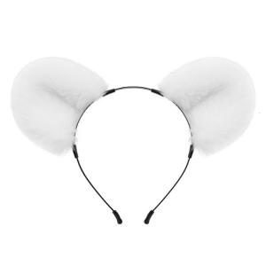 Adorkable Thỏ Trang Điểm Mũ Nón Cho Proms Sinh Nhật Hairbands Vui Vẻ Mũ Nón Lông Phụ Kiện Đeo đầu tóc Cho Trẻ Em