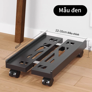 Kệ để cây máy tính Giá đỡ Case PC di động Có thể điều chỉnh độ rộng tiện lợi