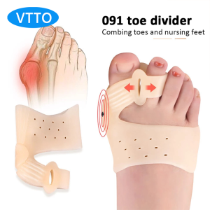 VTTO 1 Cặp Dụng Cụ Tách Ngón Chân Dụng Cụ Điều Chỉnh Xương Khớp Ngón Chân Cái Dụng Cụ Chỉnh Vẹo Ngón Chân Cái Dụng Cụ Chăm Sóc Bàn Chân