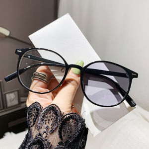 JN IMPRESSION Fashionable Photosensitive Color-changing High-definition Anti-blue Light Presbyopia Glasses for The Elderly Day and Night Dual-use Presbyopia Glasses