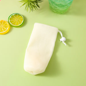 1pc Bathroom Soap Foaming Mesh Net Multilayer Face Body Shower Cleaning Soap Bubble Mesh Bag