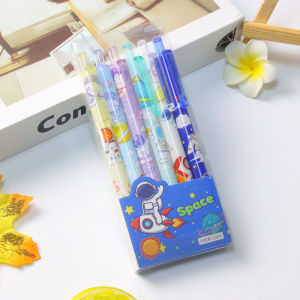 Combo 6 Bút bi siêu cute hoạt hình dễ thương - Ngòi 0.5mm - Combo bút viết