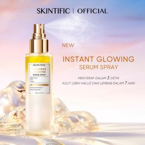 SKINTIFlC Radiance Booster Serum Spray Instant Glowing First Essence Setting Spray Makeup Primer Face Mist