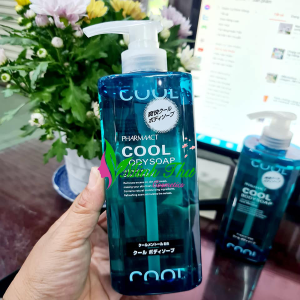 Sữa Tắm Pharmaact Cool Body Soap Bạc Hà Mát Lạnh 600ml Nhật Bản Cao Cấp