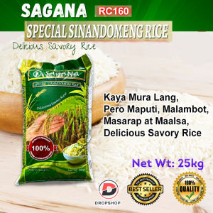 DP Sagana RC160 Bagong Ani Special Sinandomeng Rice from Pangasinan Delicious Savory Rice 25kg Sariling Rice Mill at Palayan