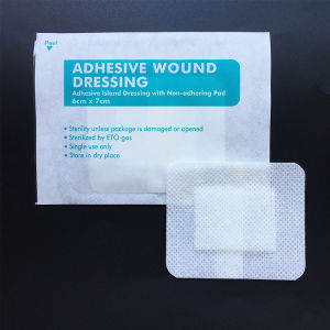 50pcs Non-woven Large Adhesive Wound Dressing Breathable Waterproof First Aid Bandage for Wound Care