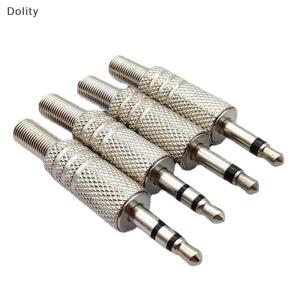 🎁【Special price】Dolity 1pcs REPLACEMENT 3.5MM 2 POLE หูฟังซ่อมชาย AUDIO JACK plug Connector soldering สำหรับหูฟังส่วนใหญ่ JACK NICKEL Plated killing 3.5mm ปลั๊ก3.5MM Small two-PIN Plug 3.5 MONO Audio HEAD