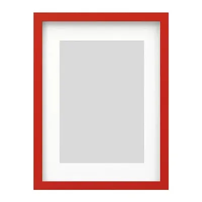 Bingkai Foto List Merah Frame Foto Ukuran 30x40cm Aneka Warna WMO IK6365