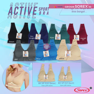Bra Gym Sport Sorex SP 021 & SP 020 Senam Stretch / BH Sport Olahraga Sorex SP020 Stretch