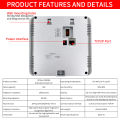 Original ZKTeco Biometric Face Recognition Fingerprint Time Attendance Machine LCD Digital Time Recorder Clock Punch Card Machine Bundy Clock Time Recorder Employee Check in. 