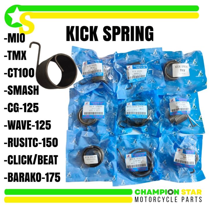 Kick Spring Mio MOTORCYCLE PARTS KICK SPRING BARAKO175,TMX,CT100,CLICK/BEAT,MIO ...