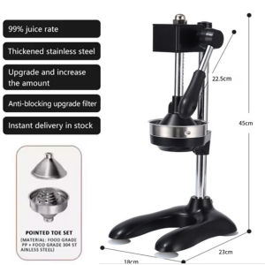 Free Accessories [Ready Stock]Hand Press Commercial Pro Manual Citrus Fruit Lemon Juicer Juice Squeezer Pemerah Orange
