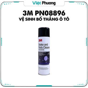 Chai Xịt Vệ Sinh Làm Sạch Bố Thắng Ô Tô Xe Máy 3M PN08896 Brake and Parts Cleaner (chai 600ml)