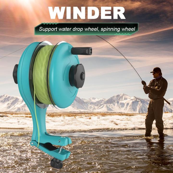 Reel Line Spooler Machine Lightweight Spooling Spooler Machine Equipment  Fishing Rod Winding Device Fishing Accessories
