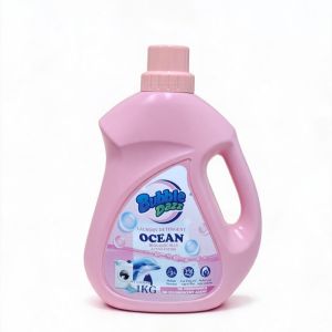 Bubble Dazz Laundry Detergent Liquid Antibacterial New Formula 72h Long Lasting Fresh Scent Color Protection Powerful Stain Remover Gentle On Hands And Fabricks Suitable For Hand Wash & Machine Wash Laundry Supplies 1kg/2kg