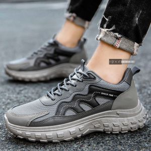 Sepatu Pria Outdoor Hiking Quick Dry Untuk Naik Gunung  Adventure  Touring