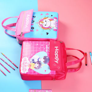 Kids Anime Tote Bag Cartoon Unicorn Cute Shoulder Bags Child Travel Boys Girls Messenger Bag
