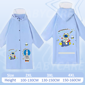 Kids Raincoat Cartoon Waterproof Raincoat Hooded Outdoor Raincoat Boys And Girls Universal Rain coat
