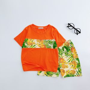 [Lương Về] Bộ Ngắn Tay Size 10-28kg(LNN05) THUN LẠNH MINKY MOM  Cho Bé Trai/ Bé Gái_KISDLOVE