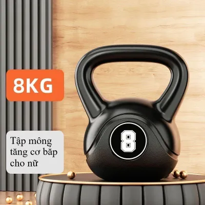 Tạ Ấm Tạ Bình Vôi Tạ Quai Xách Tạ Chuông 2Kg4KG6KG8KG10KG12KG Chất Liệu Bê Tông Bọc Nhựa ABS Bền ĐẹpGiúp cho cơ bắp đồng thời tăng cường sức mạnh và sự phát triển cơ bắp hiệu quả.