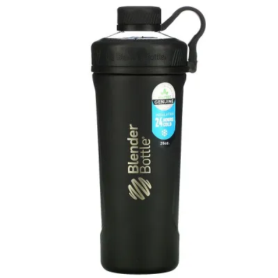 Blender Bottle Radian Insulated Stainless Steel Matte Black 26 oz