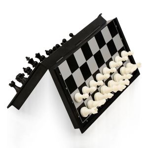 Bộ Cờ Vua Tiêu chuân Quân Nam Châm Bàn 32x32cm Cũng Là Hộp Đựng UbonB