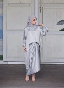 ZAIKHA | Inara Kaftan [5 Warna Kaftan Moden Heavy Dull Satin]