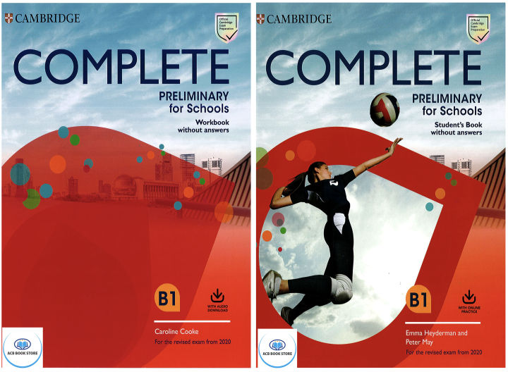 Sách - COMPLETE PRELIMINARY FOR SCHOOL - bộ 2 cuốn - Phiên bản màu