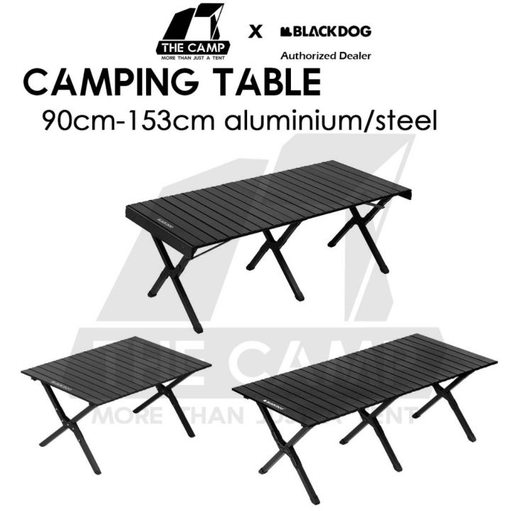 Blackdog Camping Table Folding Foldable Black Egg Roll Outdoor Aluminium  Carbon Steel CBD2550JJ032 CBD2550JJ012 Lazada